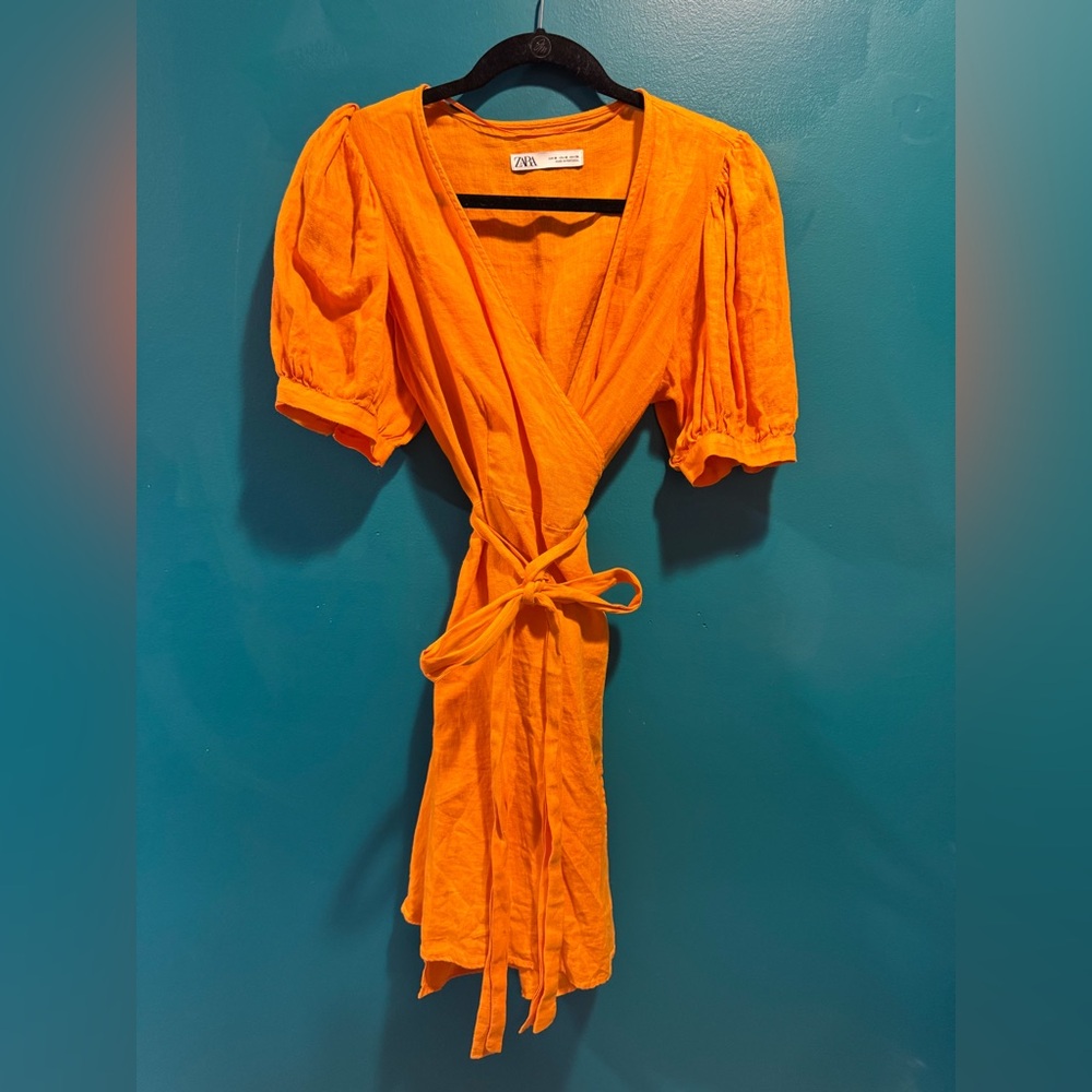 Zara Women's Mango Wrap Dress